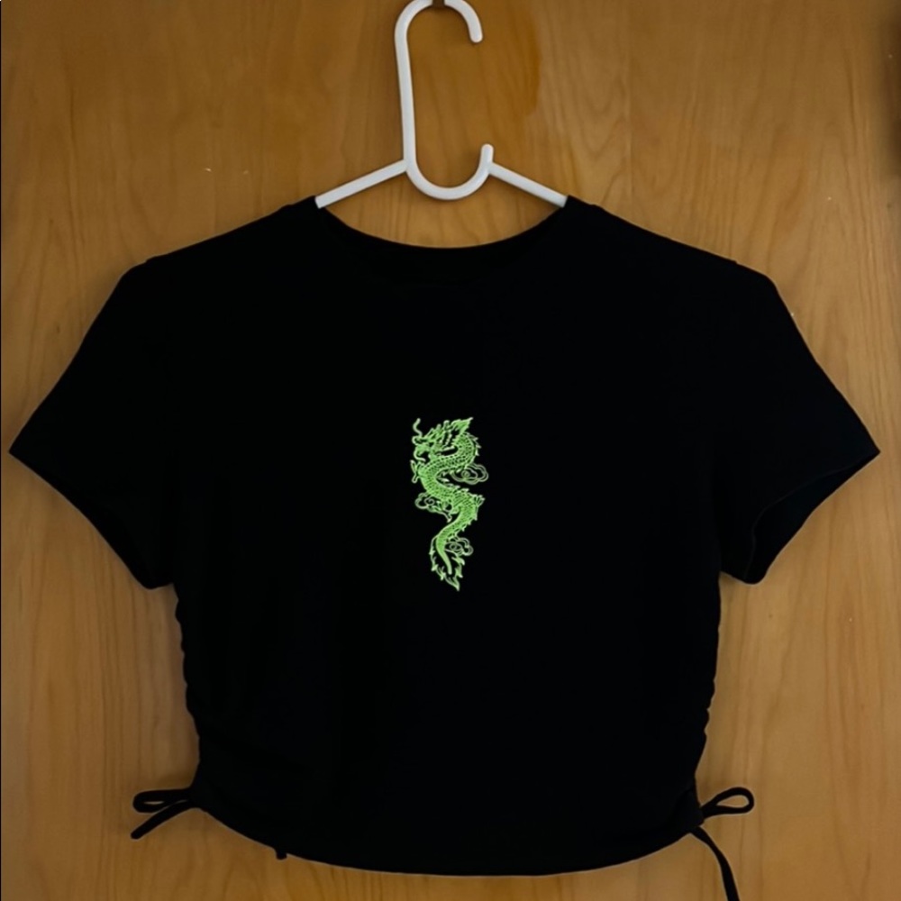Black Crop Top